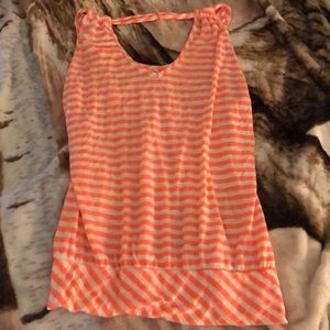 Charlotte Russe striped tank top